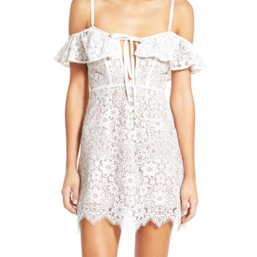 For Love and Lemons Rosemary Mini Dress